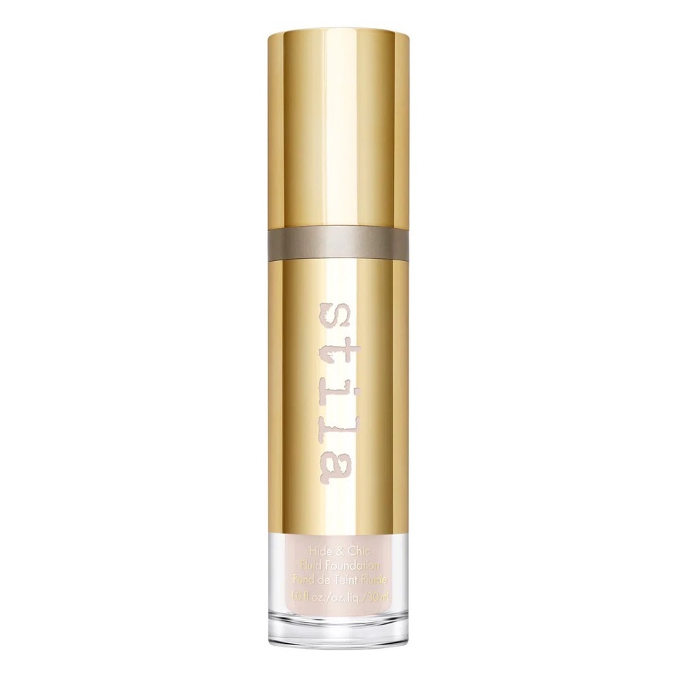 Stila Hide & Chic Fluid Foundation BNIB 1oz 30mL Full Size Tan2